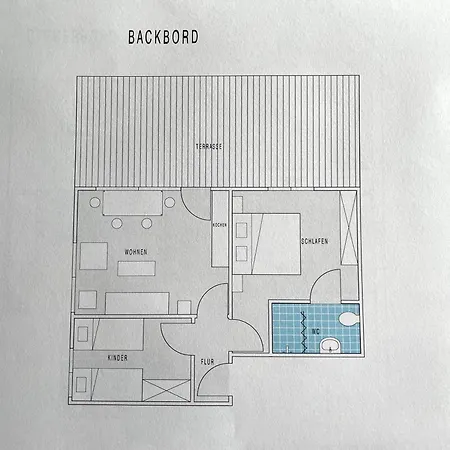 Strandhus Uiterst-hoern Backbord Appartement *